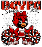 BCYFC 2025 Roster Shirts - Cheer Senior Girls