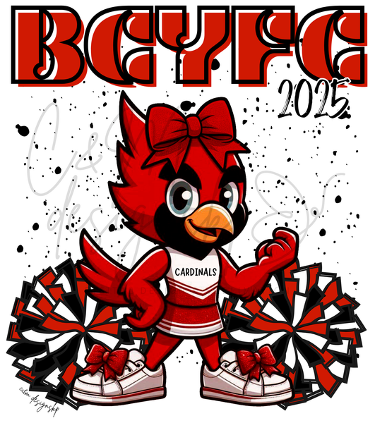 BCYFC 2025 Cheer Shirt