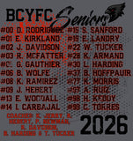 BCYFC 2026 - Senior Team Shirts