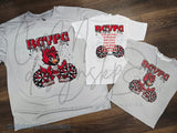 BCYFC 2025 Roster Shirts - Cheer Flag White