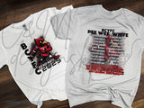 BCYFC 2025 Roster Shirts - Football Pee Wee White