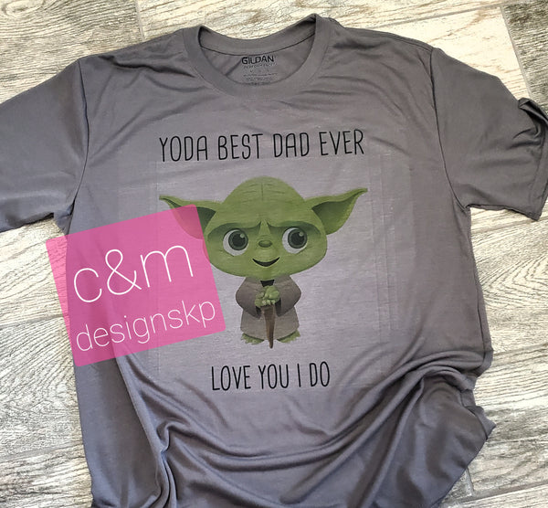 Yoda Best Dad Tshirt