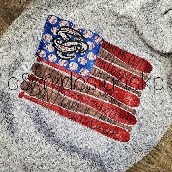 Baseball Flag Blanket