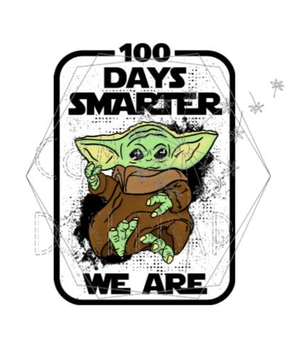 100 Days Smarter We Are Yoda