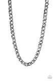 Undefeated Black Men's Chain Necklace