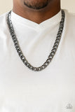 Undefeated Black Men's Chain Necklace